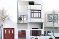 Những mẫu phối cảnh mặt tiền nhà ống 2 tầng đẹp