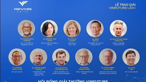 Nhiều nhà khoa học làm thay đổi thế giới sẽ tham gia Tuần lễ trao giải VinFuture