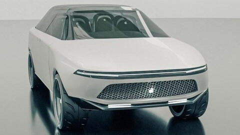 Xuất hiện ảnh xe điện Apple Car dựa trên các bằng sáng chế