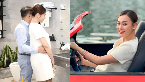 Shark Bình lần đầu công khai ôm vợ bầu, vóc dáng Phương Oanh đã thay đổi rõ rệt khi mang thai đôi