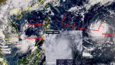Việt Nam theo dõi sát diễn biến siêu bão Mawar