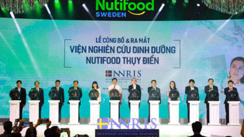 Nutifood ra mắt Viện nghiên cứu dinh dưỡng tại Thụy Điển