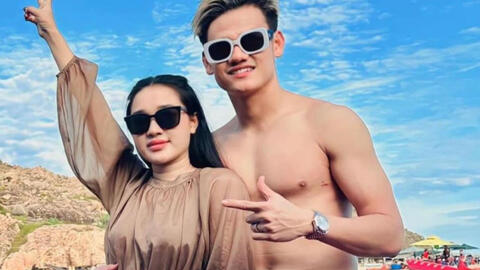 Cô chủ viện thẩm mỹ tủi thân khi yêu hậu vệ ĐT Việt Nam: 'Bao giờ mới hết yêu xa'