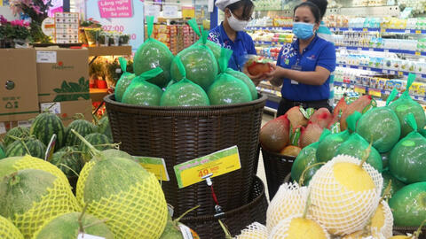 Bưởi da xanh rớt giá mạnh những ngày cuối năm