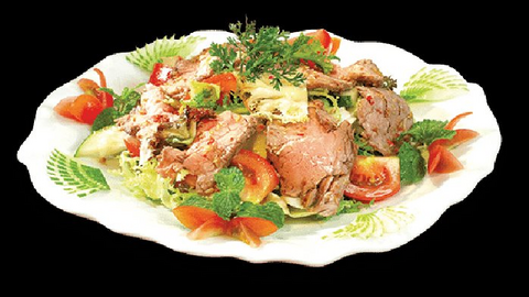 Món ngon mỗi ngày: Salad bò dưa kiệu