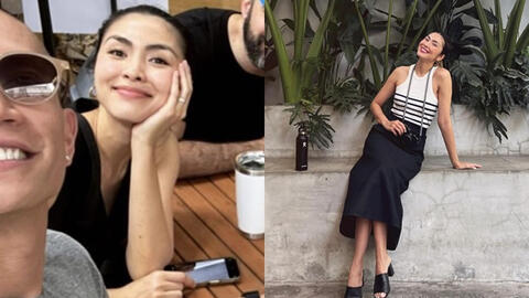 Vợ chồng Tăng Thanh Hà tụ họp hội bạn thân, nhan sắc đời thường của "ngọc nữ" trong khung hình gây chú ý
