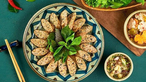 Món ngon mỗi ngày: Cách làm dồi ốc lá chúc
