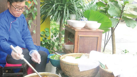 Lễ hội ẩm thực “Tinh hoa nghề bún”