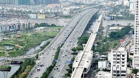 Tuyến Metro số 1 dự kiến chạy thử đoạn trên cao vào cuối năm 2021