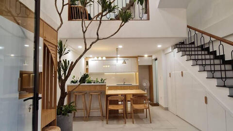 Nhà ống 30m2 tiện nghi ở Hà Nội