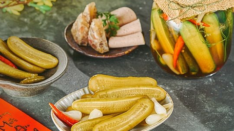 Món ngon mỗi ngày: Dưa chuột ngâm giấm