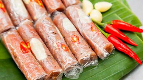 Ngày Tết không thể thiếu món nem chua
