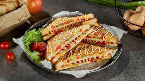 Món ngon mỗi ngày: Món sandwich nướng trứng xốt Mayonnaise