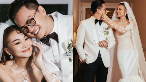"Hot hòn họt" ảnh cưới full HD Thanh Hằng: Chú rể hôn nhẹ, sửa giày và kề má cô dâu cực tình cảm