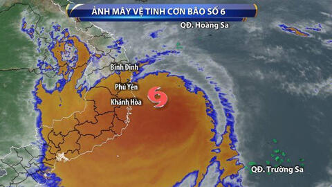 Bão số 6 suy yếu thành áp thấp, cảnh báo mưa lũ lớn