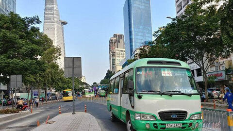 TP.HCM hoạt động trở lại xe buýt, ô tô công nghệ, taxi từ ngày 5/10