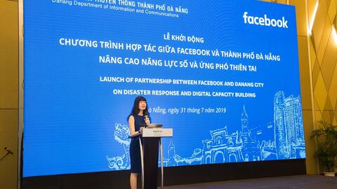 Facebook và Đà Nẵng hợp tác nâng cao năng lực số và ứng phó thiên tai