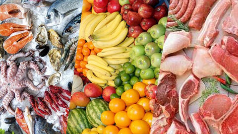 Thị trường trong tuần: Cua biển tăng giá mạnh, thịt heo còn 42.000 đồng/kg