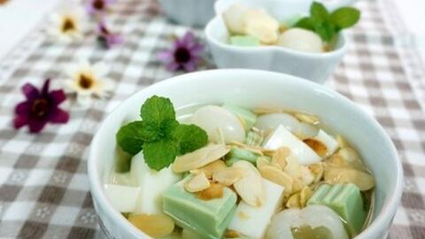 Cách làm chè khúc bạch trà xanh với công thức đơn giản