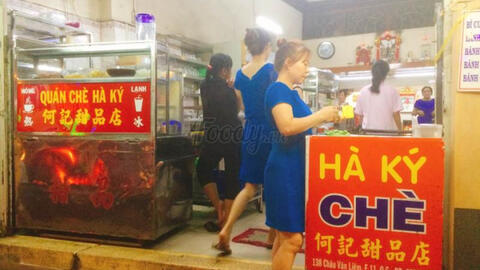 Chè Hà Ký, quán chè Hoa ngon nức tiếng Sài Gòn