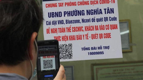 Thống nhất một mã QR cá nhân cho tất cả ứng dụng phòng, chống COVID-19