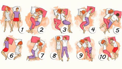 Trắc nghiệm: Bật mí mối quan hệ giữa bạn và nửa kia qua tư thế ngủ