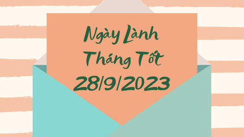 Xem ngày lành tháng tốt 28/9/2023: Những việc hiếu hỷ đều không nên làm trong hôm nay