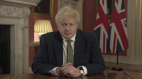 Thủ tướng Boris Johnson tuyên bố phong tỏa toàn nước Anh
