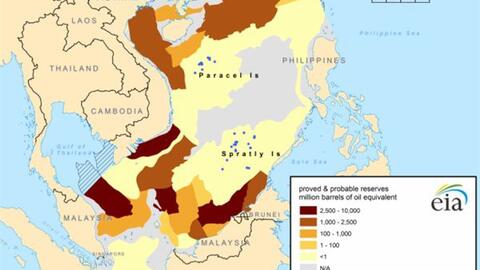Nguồn lợi dầu khí hàng ngàn tỷ USD ở biển Đông
