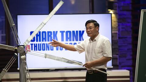 Shark Việt rót vốn để “điên” cùng nhà khoa học sáng chế Tuabin gió Lại Bá Ất