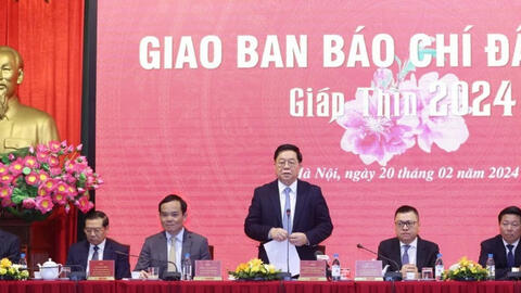 Trưởng ban Tuyên giáo TƯ: Quyết tâm cao để xây dựng nền báo chí chuyên nghiệp - nhân văn - hiện đại