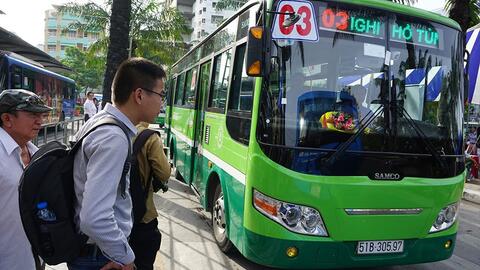 Lễ 2/9, TP.HCM tăng cường hơn 1.000 chuyến xe buýt