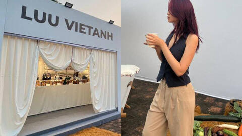 Khám phá Pop-up store cực xinh của LUU VIETANH tại Hà Nội