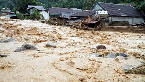 Hà Giang, Tuyên Quang mưa to, nguy cơ xảy ra lũ quét và sạt lở đất