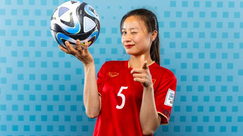 Tuyển nữ Việt Nam xuất hiện rực rỡ trong bộ ảnh của FIFA World Cup 2023