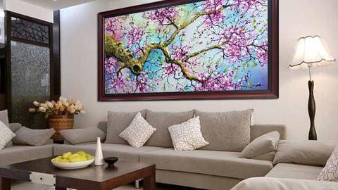 Tranh trong nhà treo hướng nào thì hợp phong thủy?
