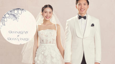 Động thái bất ngờ của mẹ vợ Đoàn Văn Hậu, ekip chụp ảnh tiết lộ "Không có nhiều cặp đôi được như vậy"