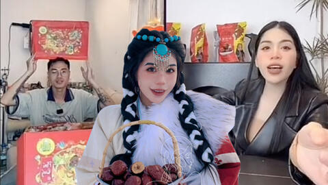 Hằng Du Mục là ai mà "khuấy đảo" livestream của Quang Linh Vlogs, giúp bán nghìn đơn set quà Tết?