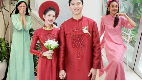 Ngắm sao Việt diện áo dài cực duyên dáng trong mùa cưới và đây là loạt địa chỉ bạn có thể học lỏm để sắm theo