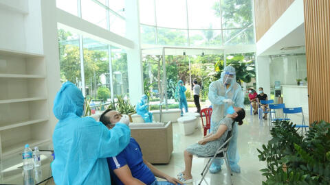 TP.HCM có thêm 603 ca dương tính COVID-19 trong sáng 15/7