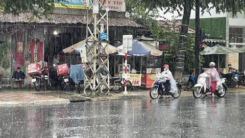 Khu vực Trung Bộ có mưa lớn ở nhiều nơi từ ngày 23-24/10