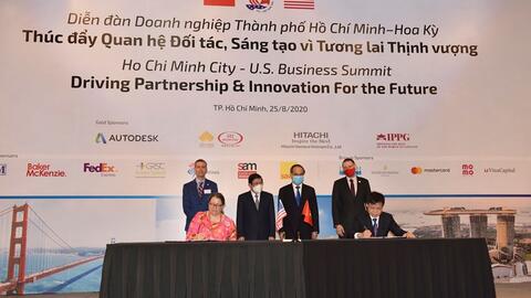 Mỹ tài trợ hơn 1 triệu USD cho TP.HCM đầu tư thành phố thông minh