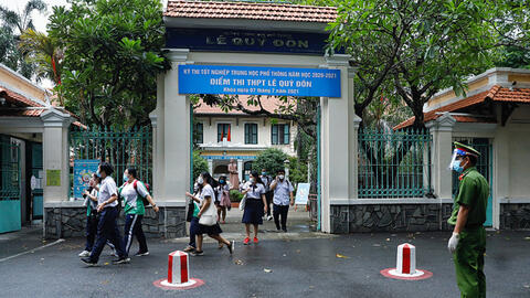 23 thí sinh TP HCM phải cách ly tại trường vì liên quan đến ca dương tính với Covid-19