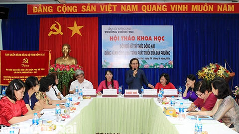 Phát huy vai trò của đội ngũ nữ trí thức Đồng Nai trong nghiên cứu khoa học phục vụ cho sự phát triển bền vững