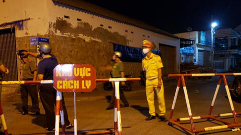 Phong tỏa 2 tuyến phố trung tâm TP Phan Thiết trong khu vực nơi ở của bệnh nhân 38