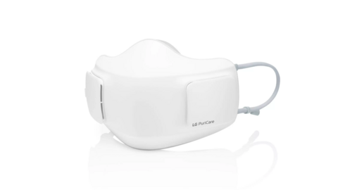 Giữa dịch COVID-19, LG ra mắt khẩu trang gắn máy lọc không khí chạy bằng pin