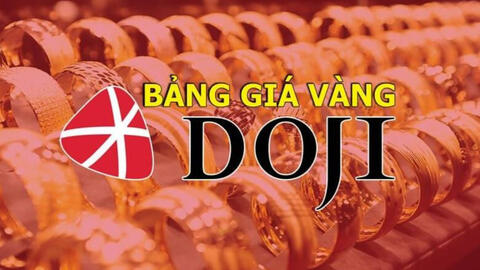 Bảng giá vàng DOJI mới nhất: Cập nhật liên tục, chính xác