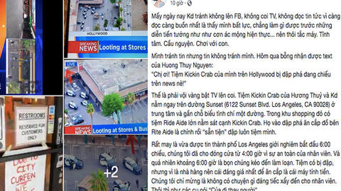 MC Nguyễn Cao Kỳ Duyên bị người biểu tình đập phá nhà hàng