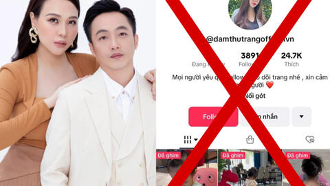 Bà xã Cường Đô La lên tiếng trước thông tin kinh doanh hàng giả