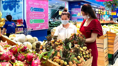 Thực phẩm TP.HCM neo mức cao, nông sản vẫn rớt giá thảm tại vườn